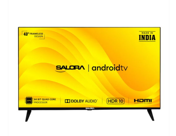 Mukesh TV Centre Salora 43 inch Android Smart LED TV