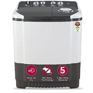Mukesh TV Centre LG 7Kg semi automatic Washing machine